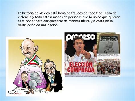 Luchamos contra fraudes electorales y por la .